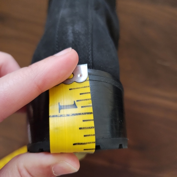 Cole Haan Jessup Moto Black Suede Boots - Picture 10 of 11